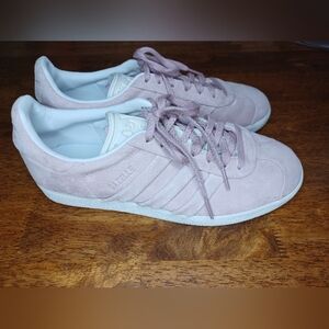 adidas Gazelle Women's Suede Sneakers in Light Pink